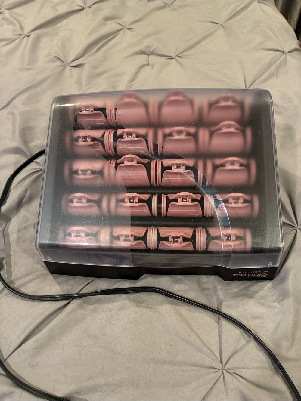 Remington Pink Hot Roller Set with Clear Case
